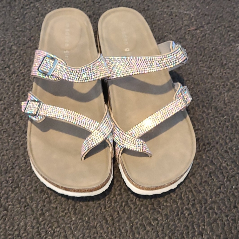 Madden Girl Iridescent Sandals-ONLY WORN ONCE